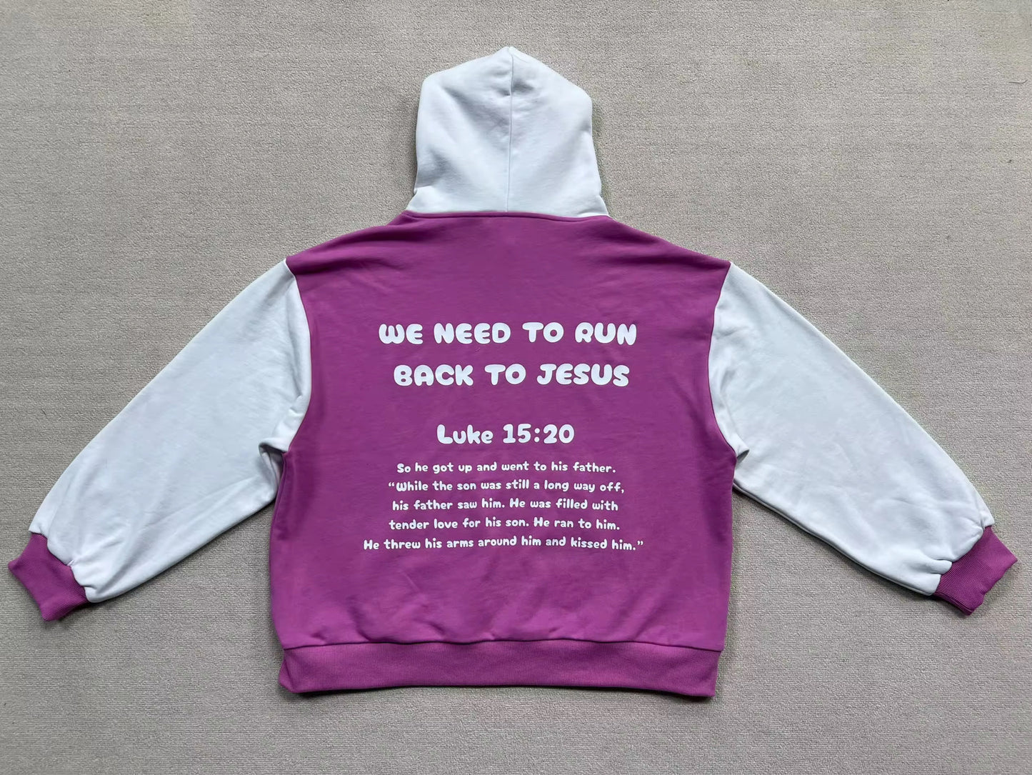 Run back to Jesus Hoodie
