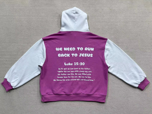 Run back to Jesus Hoodie